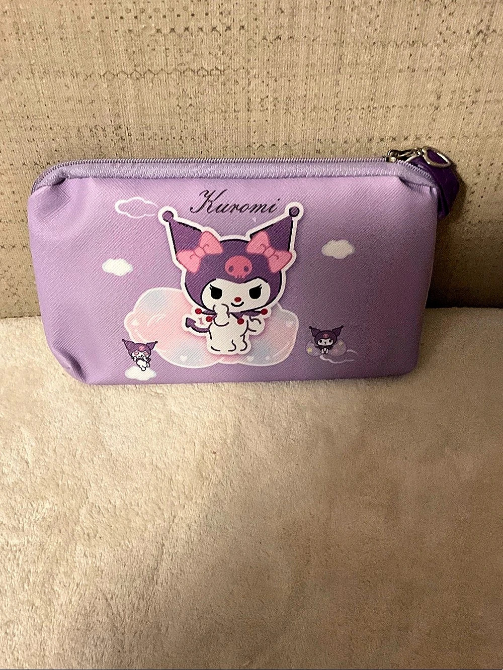 Sanrio Kuromi Purple Cosmetic Pouch